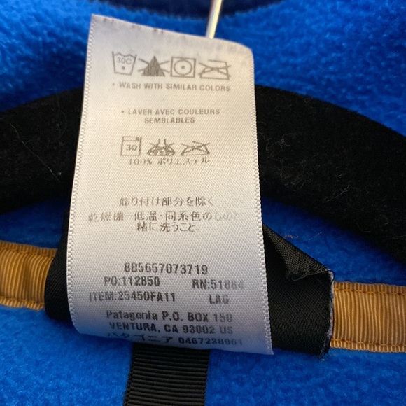Patagonia
Synchilla Snap T Fleece Pullover Blue - Picture 6 of 6